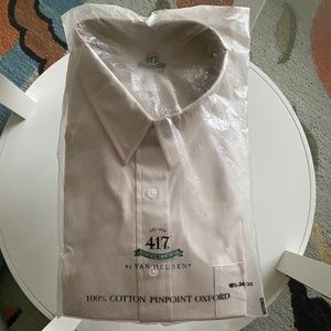 Van Heusen I VTG 1990s I 417 Khaki Oxford I NWT
